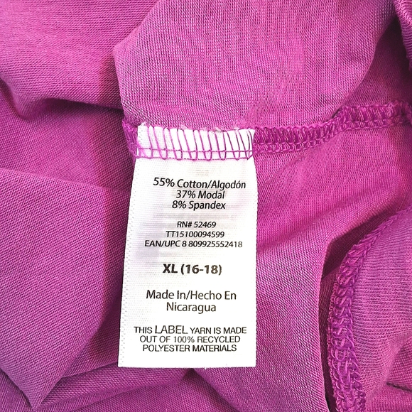 TIME & Tru, (NWT), XL, Deep Lavender Cami - Picture 4 of 8